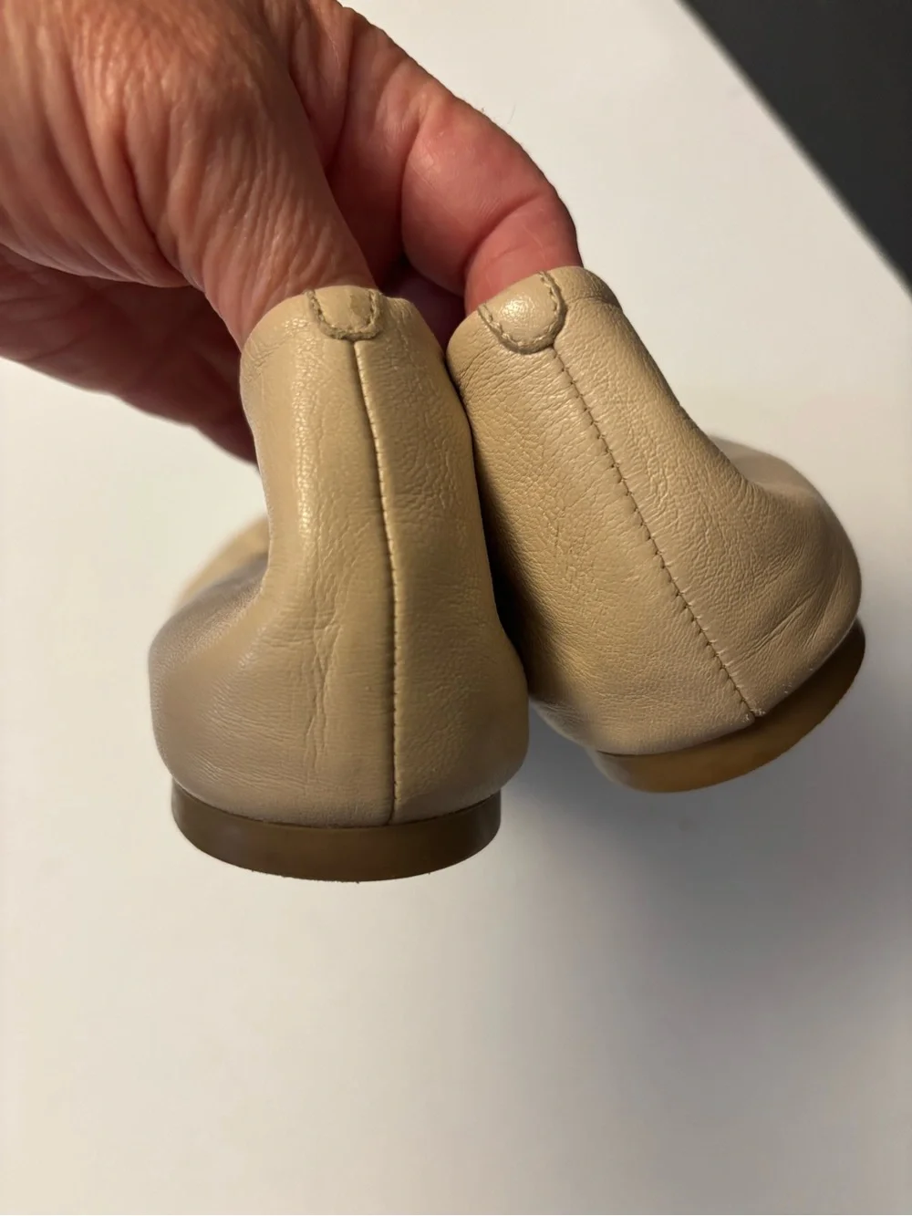 J.Crew beige flats